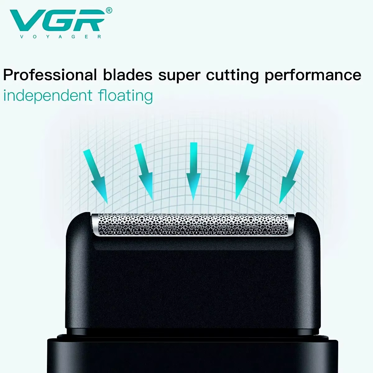 VGR Rasoir homme électrique Tondeuse barbe