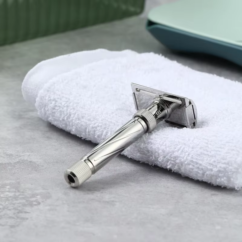 YAQI Ultima Rasoir de sécurité réglable en acier inoxydable pour hommes