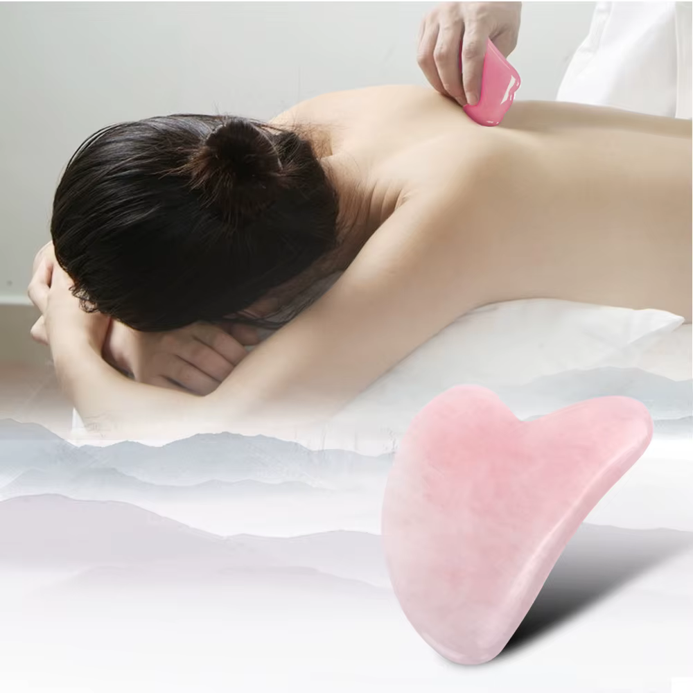 Massage du visage GuaSha Jade beauté
