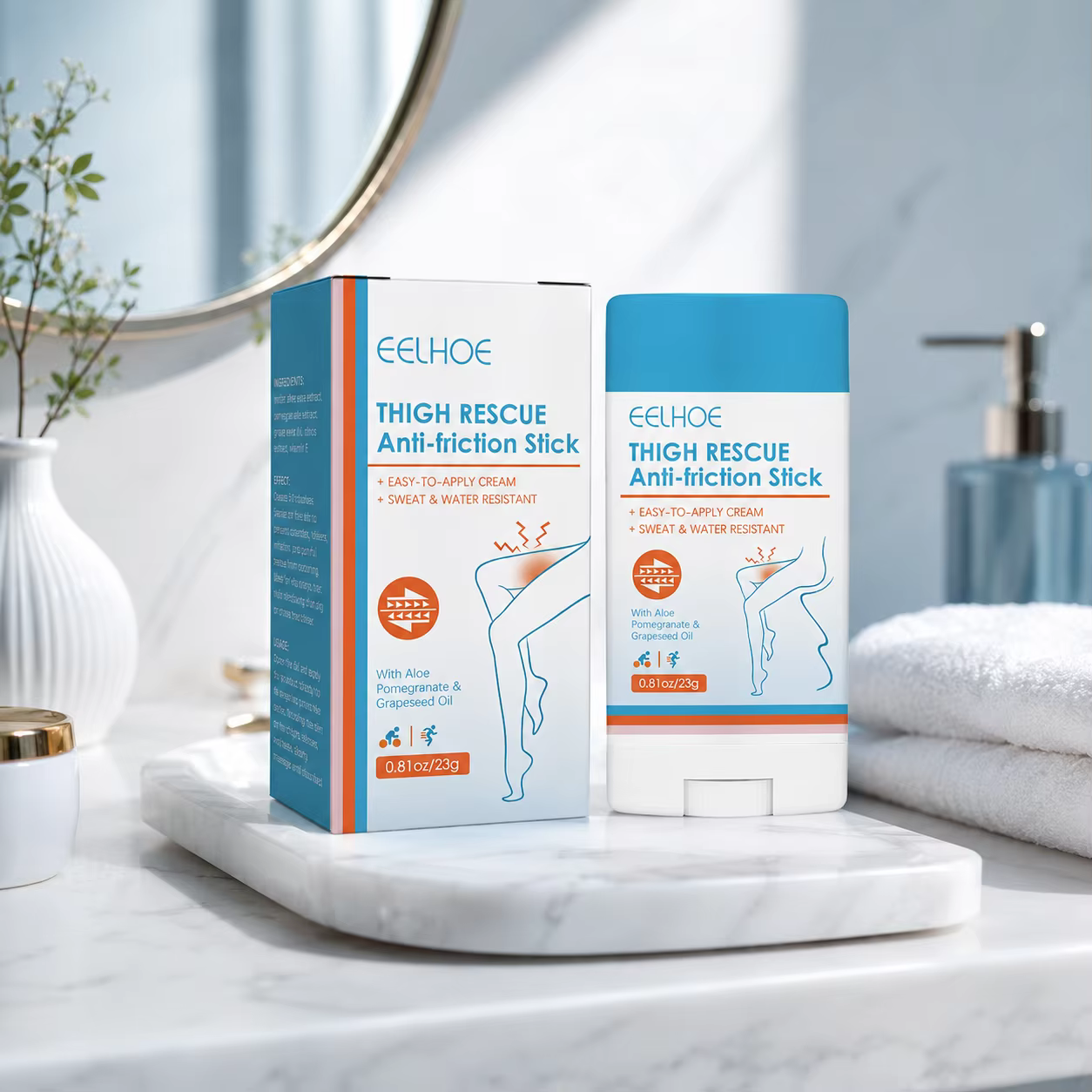 1/2 bâtonnets hydratants Pro Body Glide