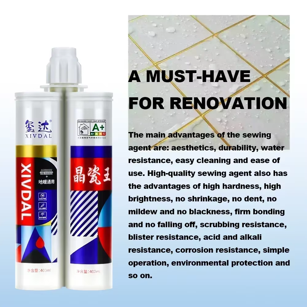 Couleur de couture murale pour coulis de carrelage