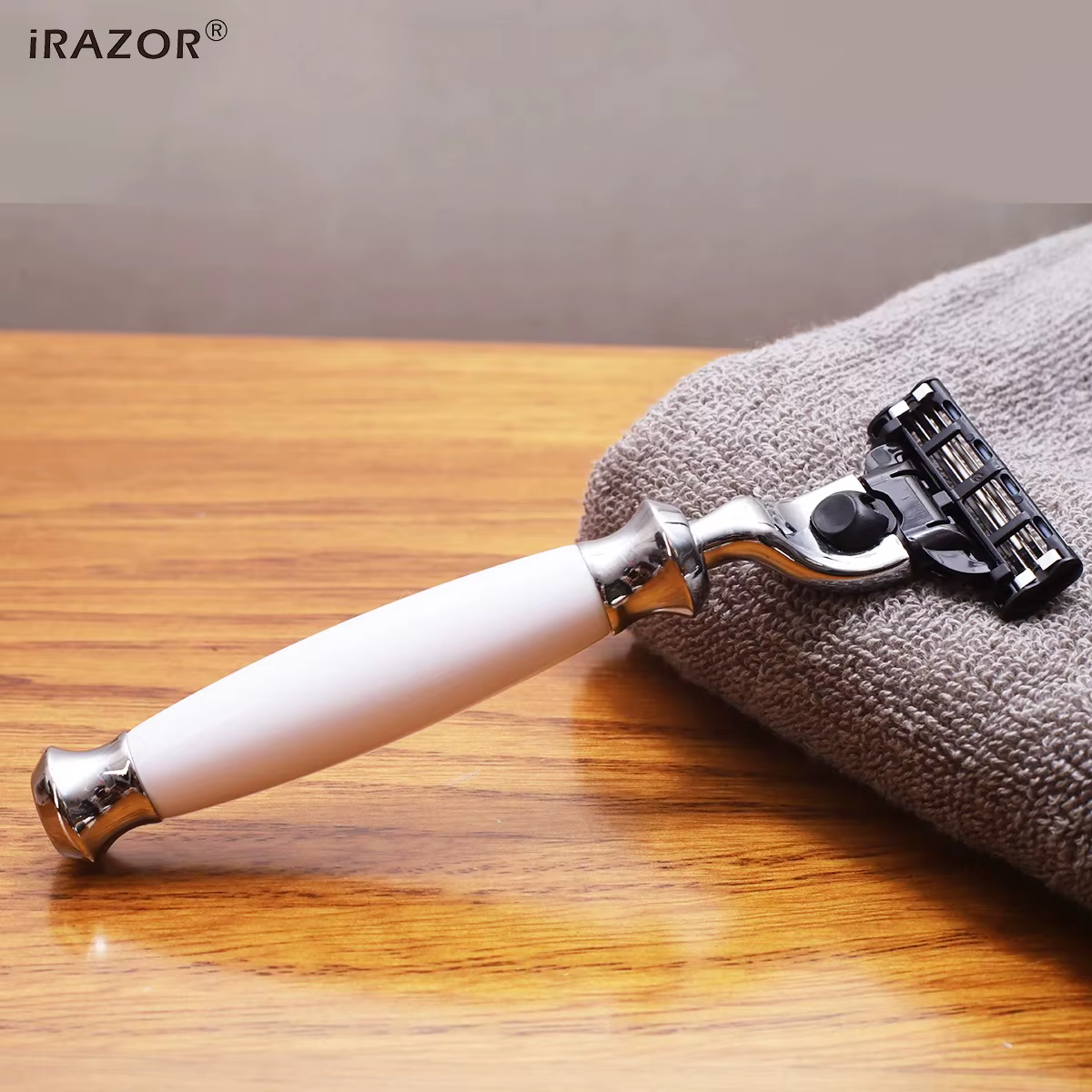 IRAZOR 3 lames Mach 3 rasoir de rasage de barbe pour hommes