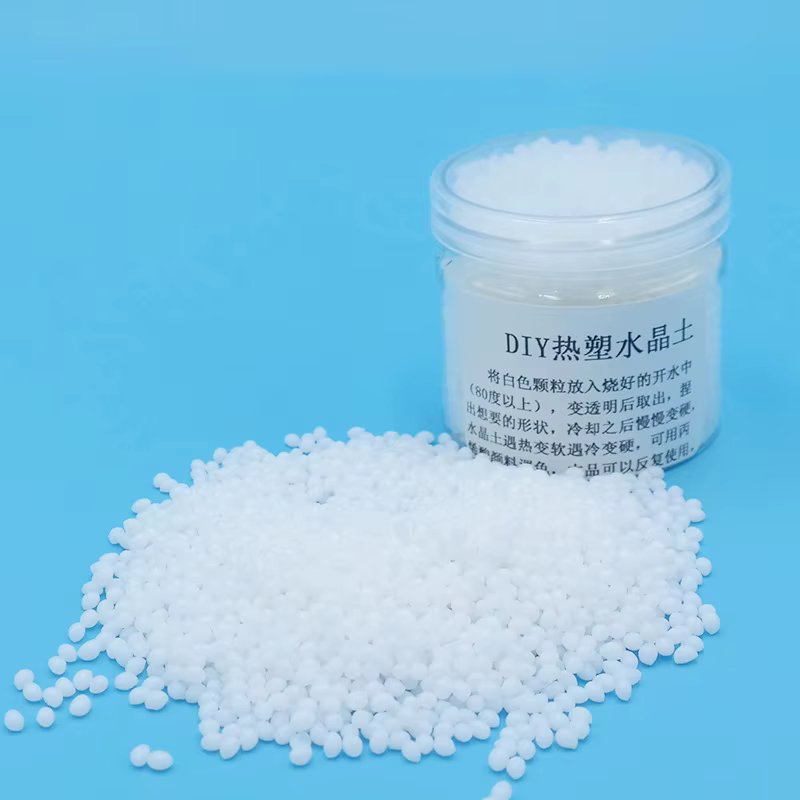 Granulés Thermoplastiques Polymorphes 50g/100g Outil DIY Céramique Polycaprolactone Plastique de Haute Qualité pour Artisanat et Modélisation