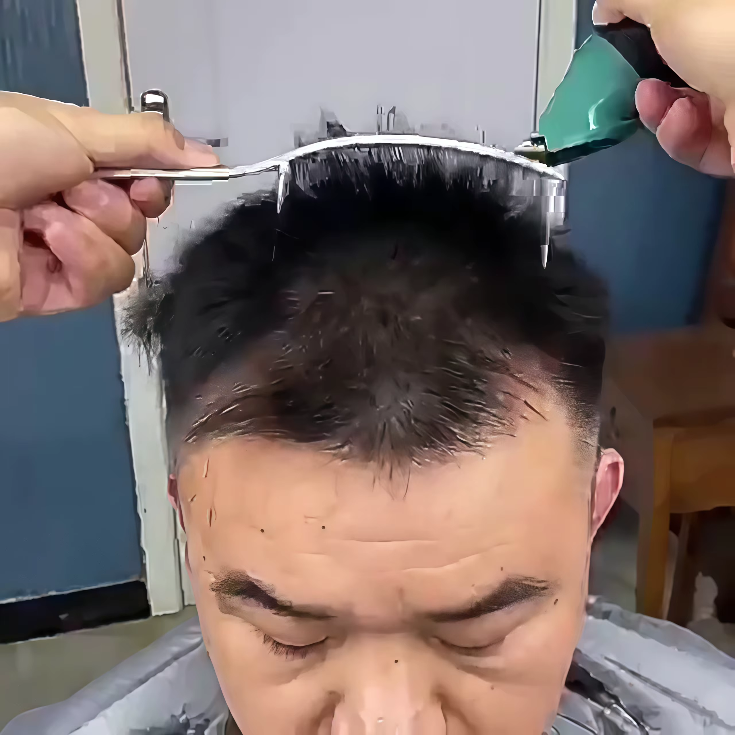Peigne de barbier pour hommes
