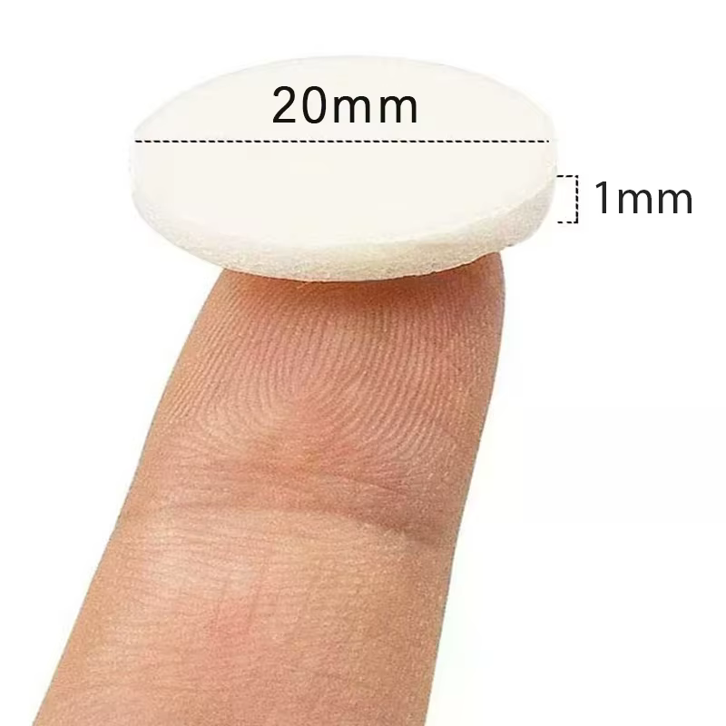 100 pièces 20mm bougie mèche autocollants bougie faisant Double face autocollant rond pour cire fixe bricolage bougie faisant des fournitures