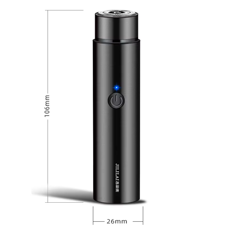Rasoir électrique portable avec chargement USB pour homme