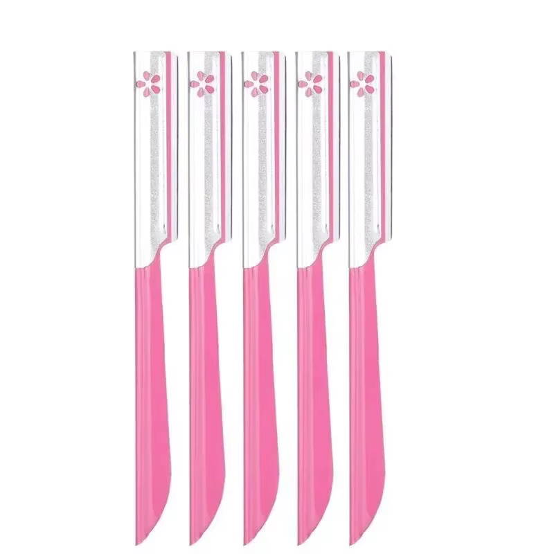 5/10 pièces rasoir pour le visage tondeuse sourcils épilateur ensembles pour femmes maquillage beauté