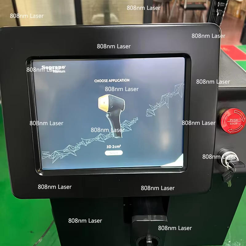 Machine d'épilation laser à diode 940 808nm 4500W