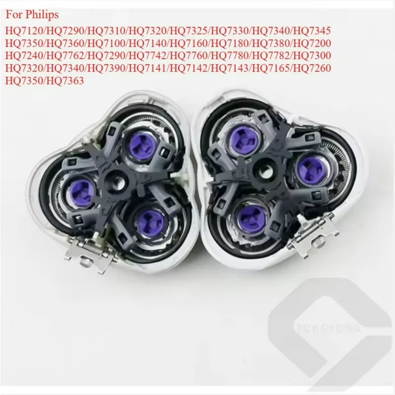 Têtes de rasoir HQ8 compatibles avec Philips HQ7110 HQ7310 HQ7325 HQ7340 PT725 PT720 AT810 AT811 AT830 AT875 PT830 PT870
