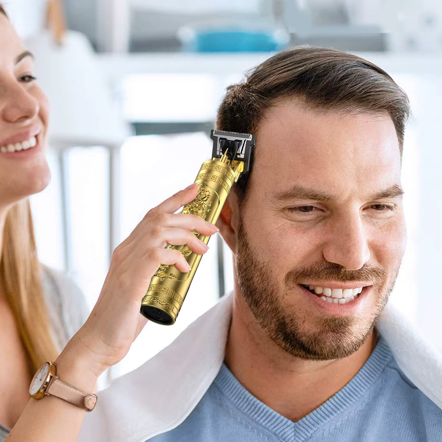Tondeuse à barbe professionnelle pour hommes