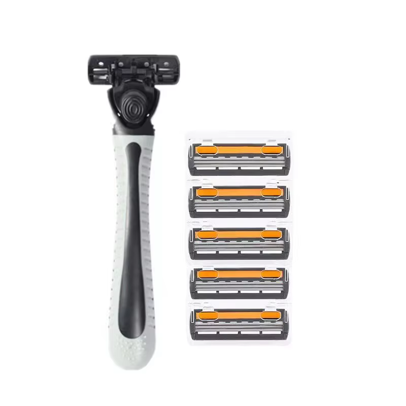 Rasoir à trois couches pour hommes, rasoir réutilisable, lame importée, multi-outils, changement de tête, tout nouveau design