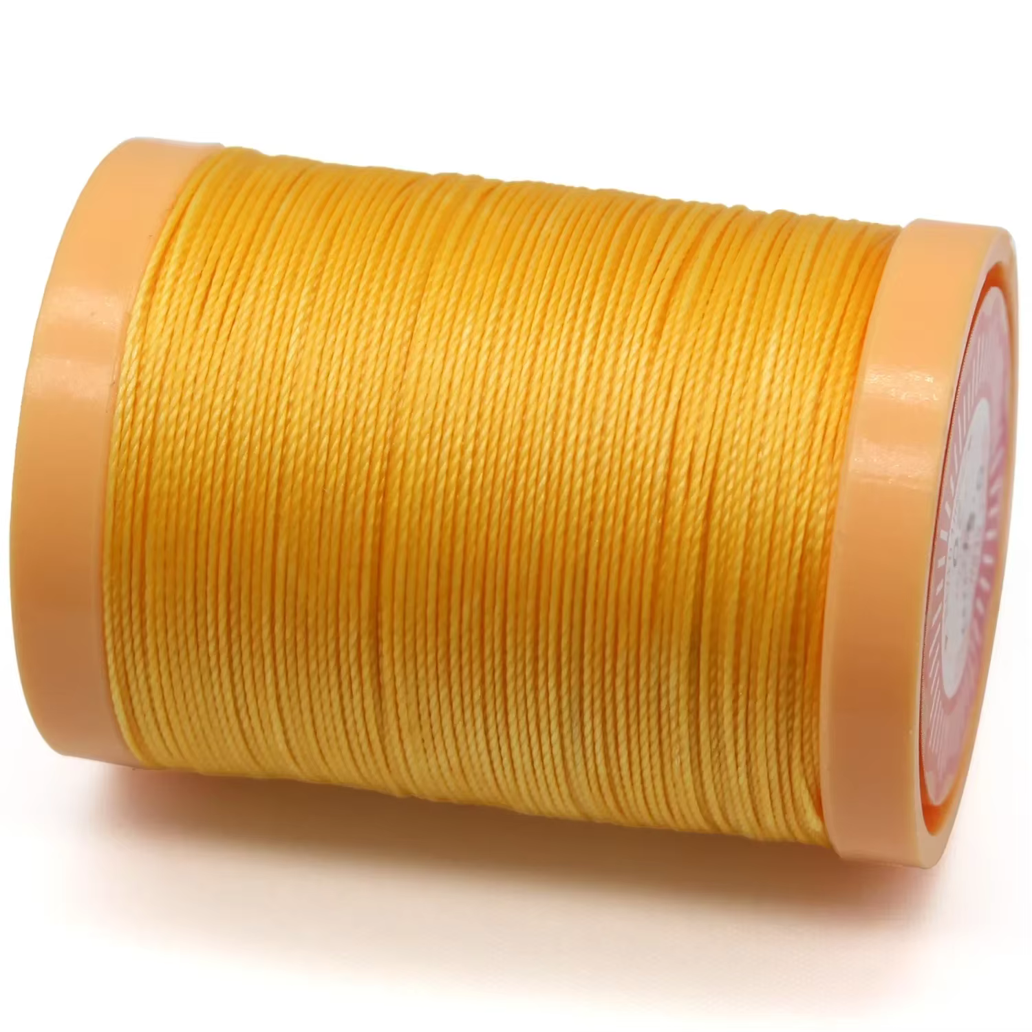 Cordon rond en Polyester ciré de 0.5mm 0.8mm, cordes rondes enduites de cire, imperméables pour Bracelets, colliers, bijoux, chaussures, bricolage ou couture du cuir