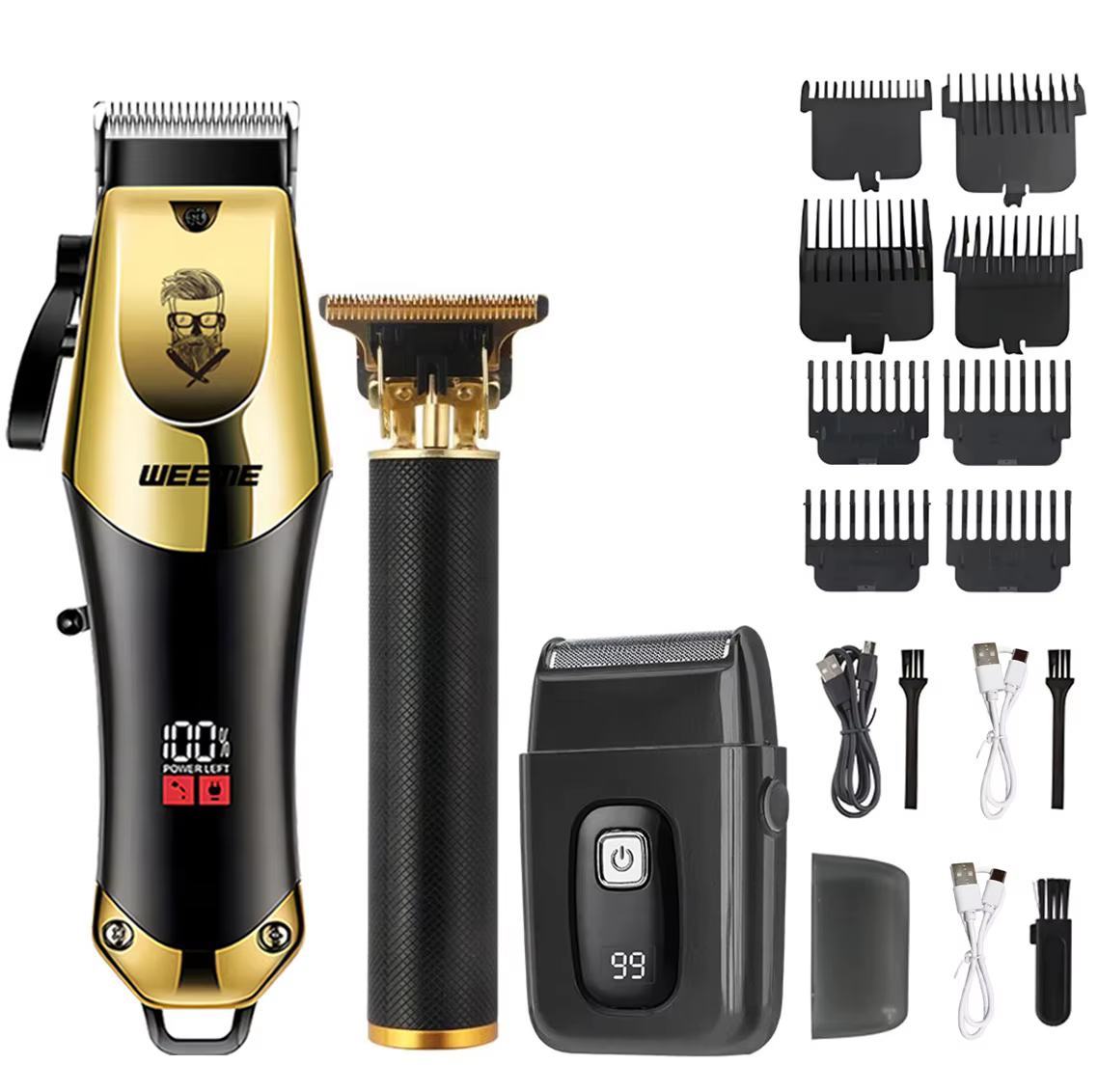 Machine de coupe de cheveux électrique sans fil tondeuse