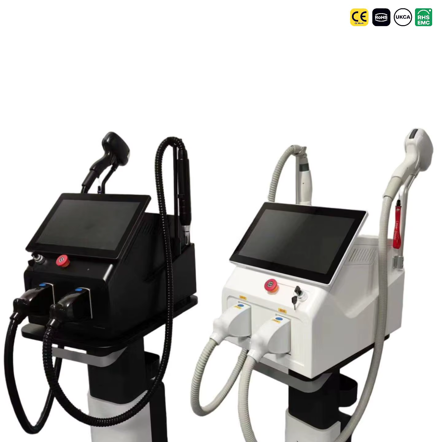 Machine professionnelle d'épilation au laser Pico pour salon, écran tactile 15,6 pouces, combo pour un traitement rapide et rentable, récupération 90 % plus rapide