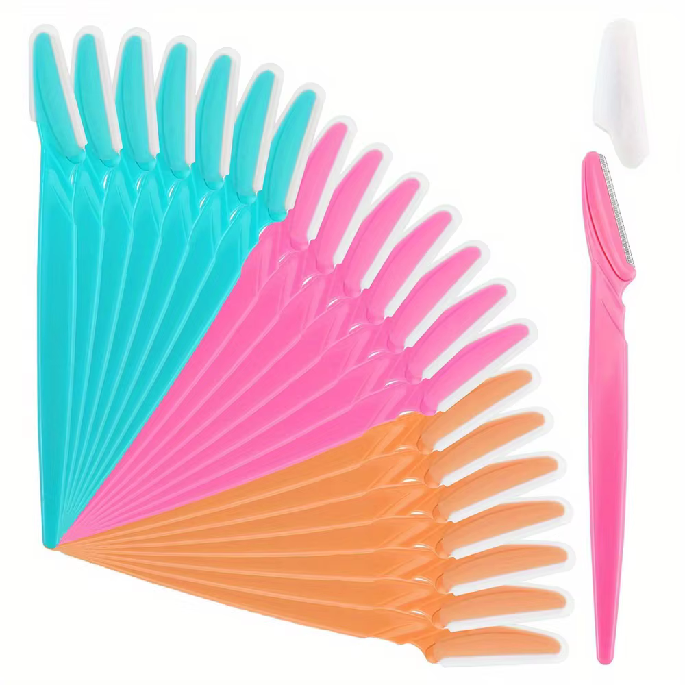Ensemble de rasoirs à sourcils 21 pièces pour femmes