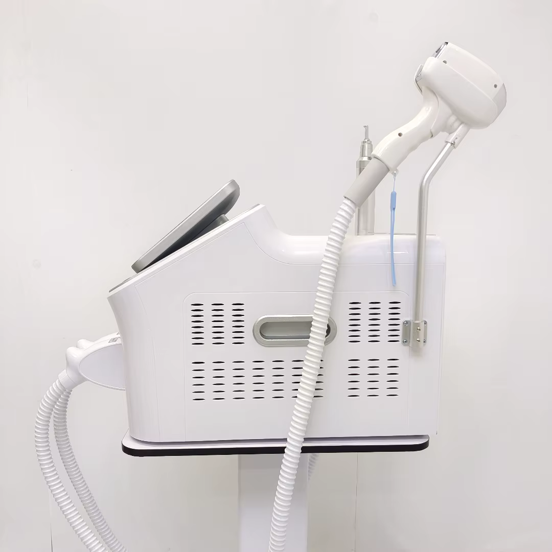  FAC 2in1 4000W Machine d'épilation indolore 755 808 940 1064nm 4 longueurs d'onde Diode Laser ND picoseconde détatouage glace