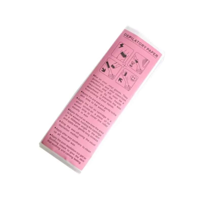 Lot de 5 bandes de cire professionnelles pour l'épilation