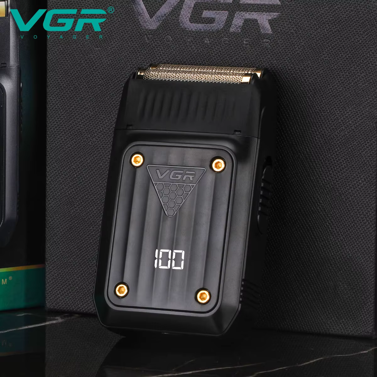 Vgaz363-Rasoir Électrique Professionnel Rechargeable pour Homme