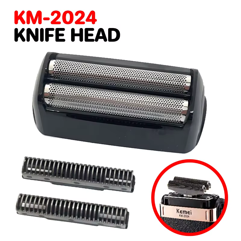 Tête de rasoir Kemei 2024 pour rasoir électrique homme KM-2024