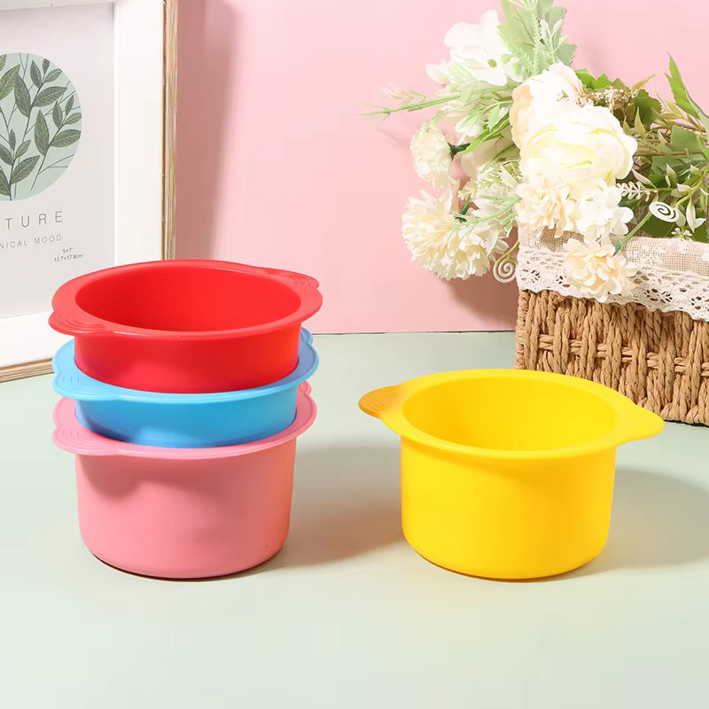 Bols en silicone épais et résistants à la chaleur pour chauffe-cire