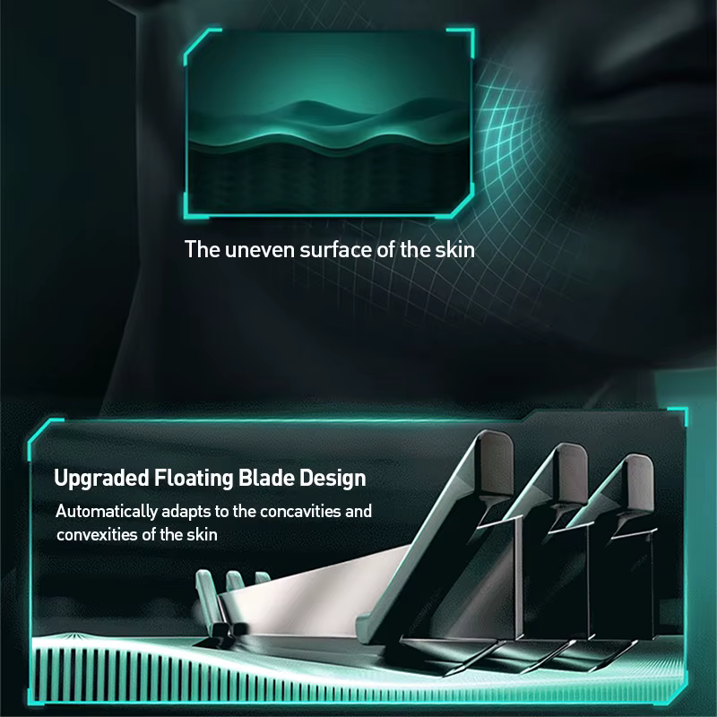Gillette nouveau Vector 3D puissance rasoir lames flottantes rasage barbe Machine