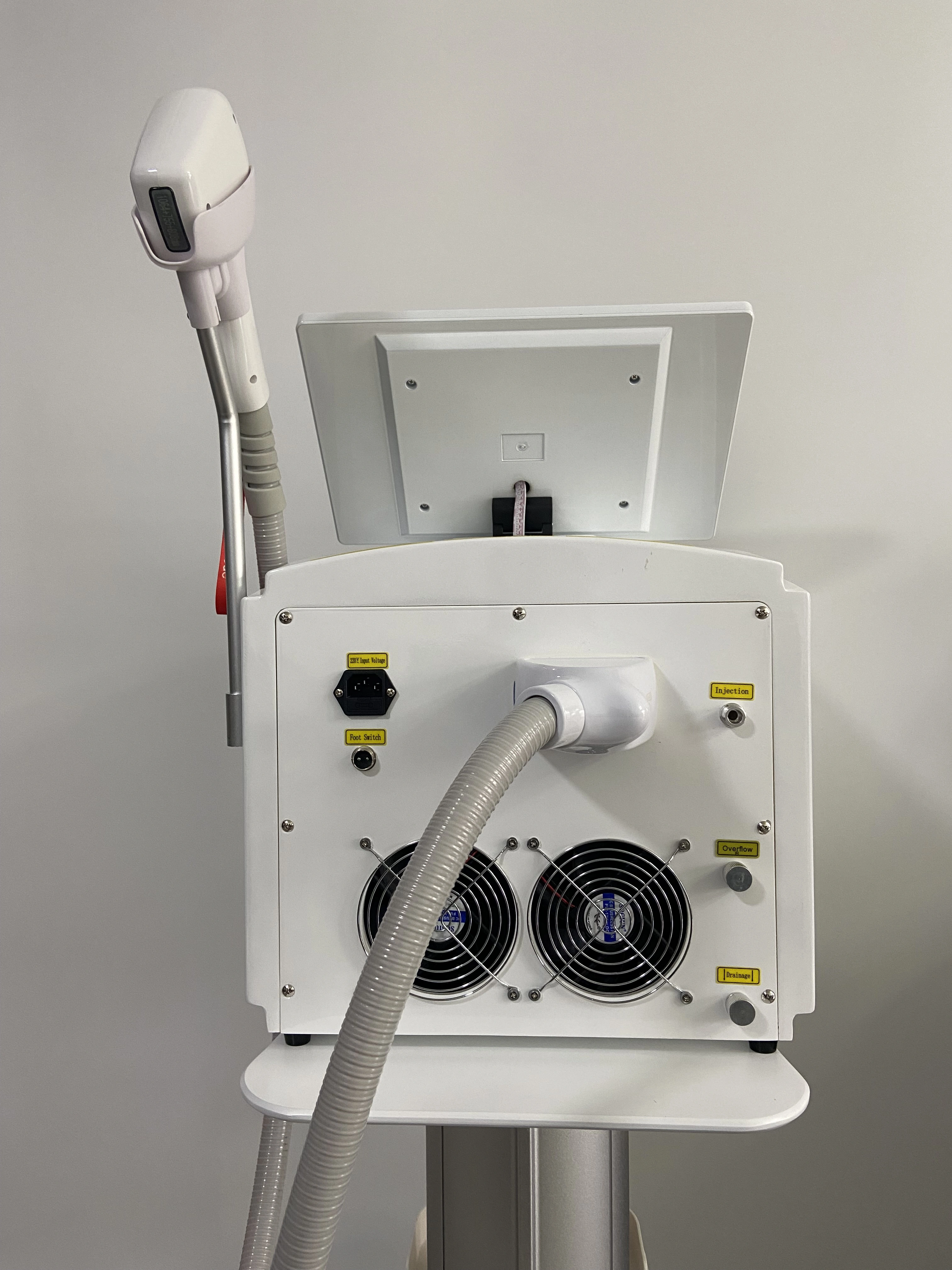 Machine portative d'épilation de Laser de Diode de titane de glace d'épilateur