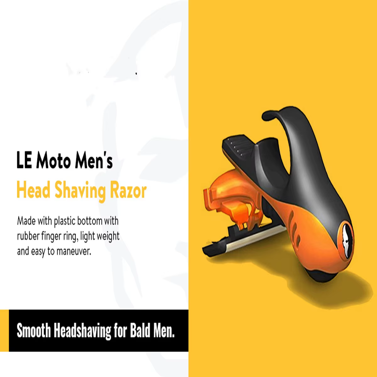 Rasoir tête et crâne pour hommes – Double suspension active révolutionnaire