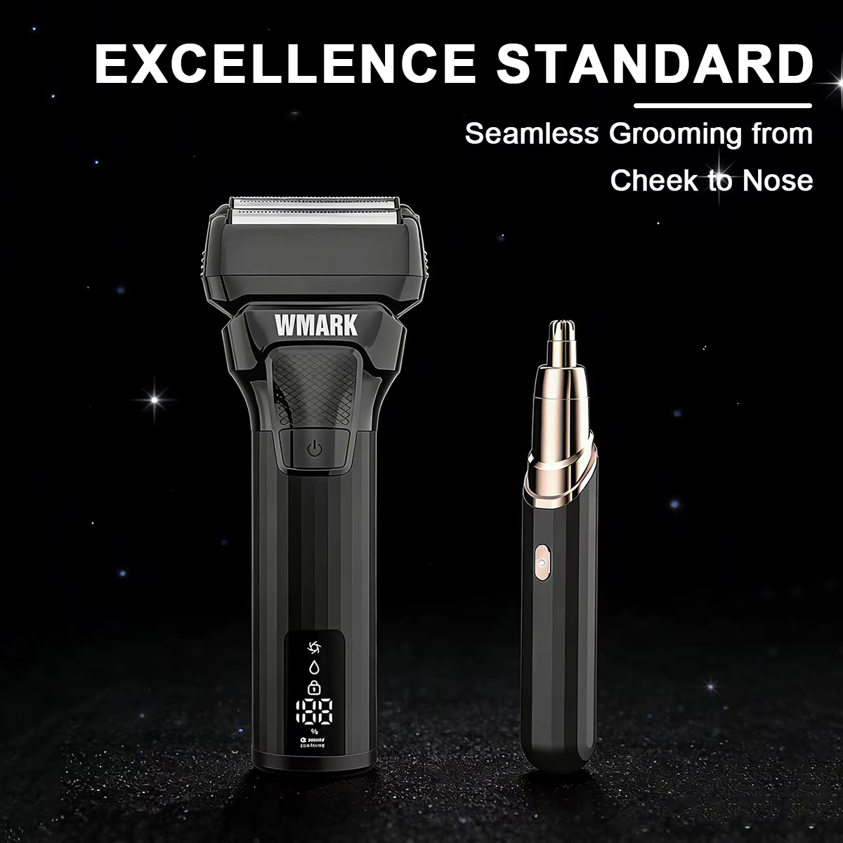 Kit de rasoir électrique professionnel pour homme WMARK NG-7984KIT