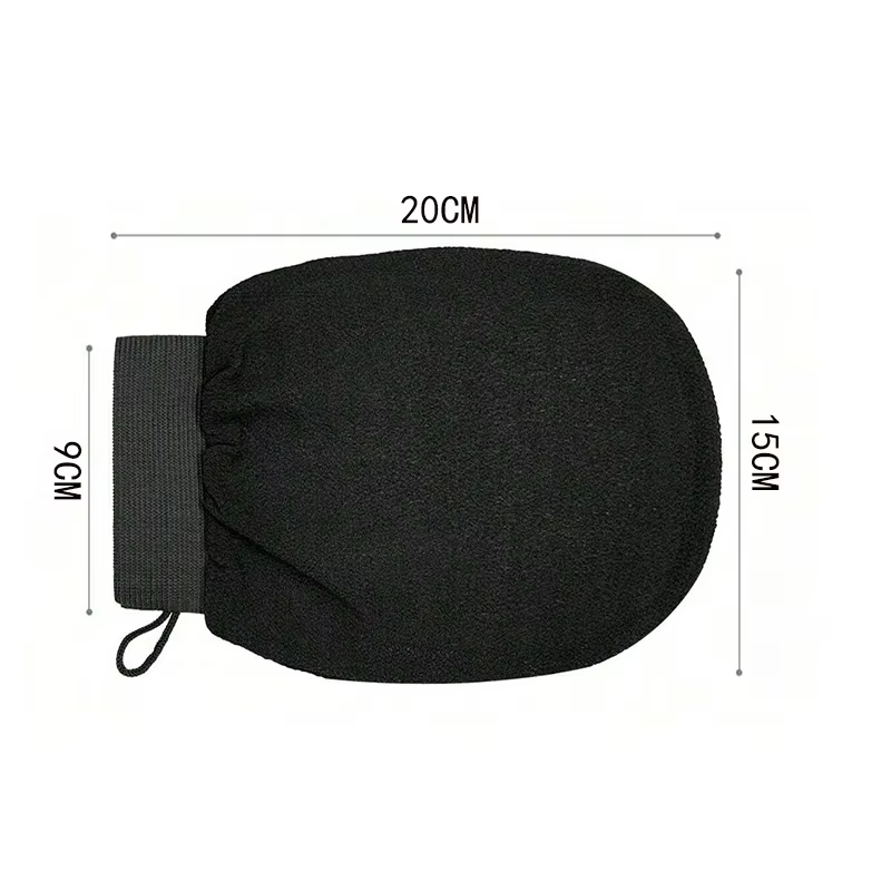 1/2 Paires de Gants Exfoliants pour la Douche, Gants de Gommage Corporel pour Femmes et Hommes, Gadget de Nettoyage Exfoliant