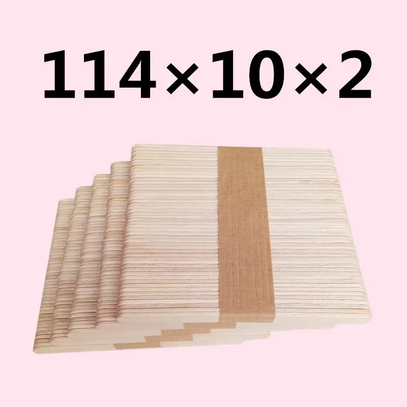 Bâtons d'épilation du corps en bois pour femme