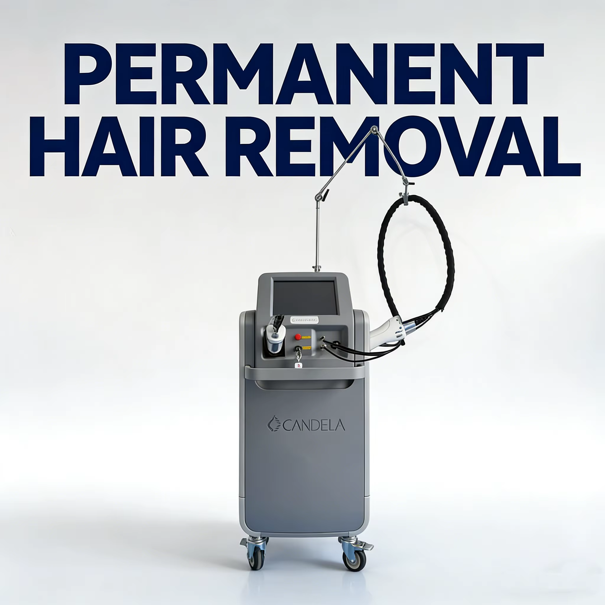 Machine professionnelle d'épilation au laser Alexandrite avec dispositif de refroidissement cryogénique DCD pour salon de beauté