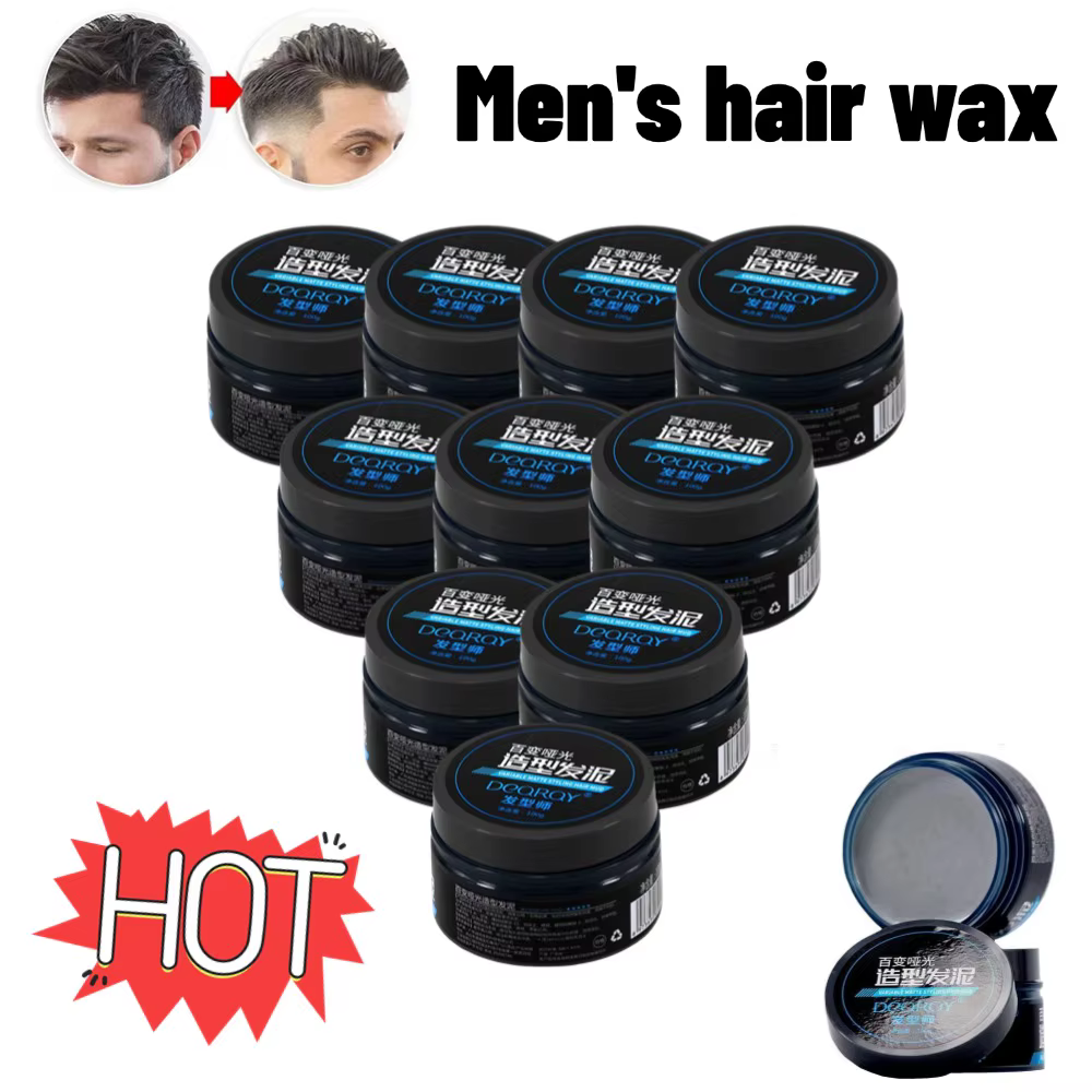 Argile coiffante usage quotidien hommes cheveux mode mat fini