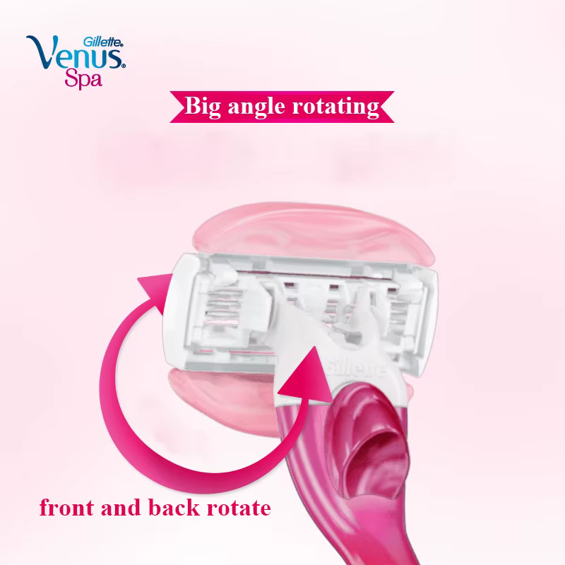 Gillette Venus lame de rasoir pour femmes avec savon Spa