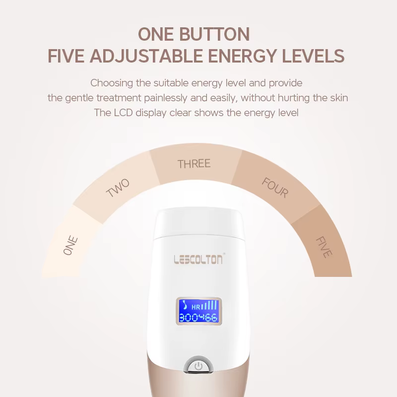 Lescolton – Épilateur IPL laser avec affichage LCD