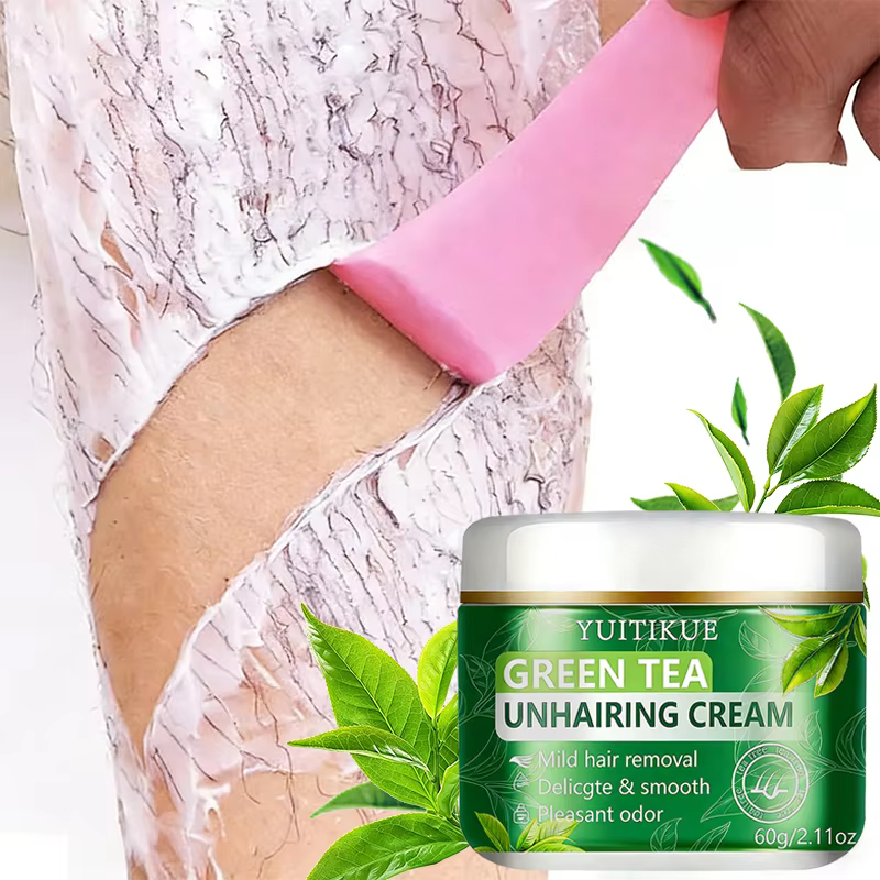 Crème dépilatoire au thé vert YUITIKUE