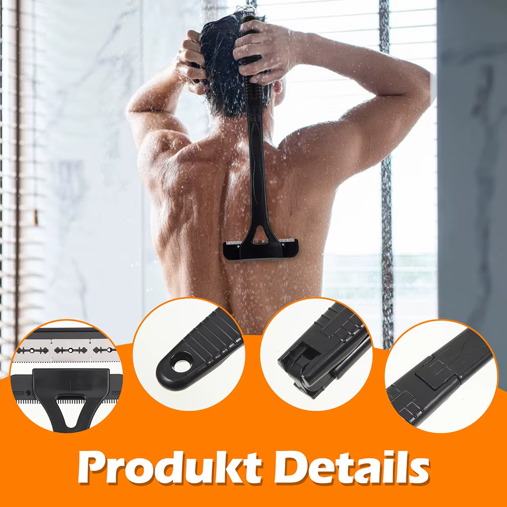 Rasoir arrière pliable pour hommes