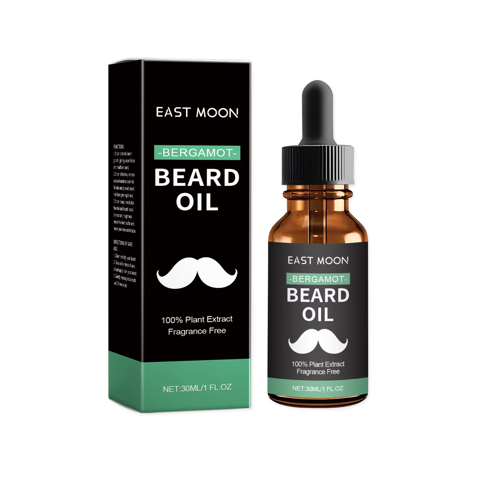 Huile nourrissante pour barbe pour hommes