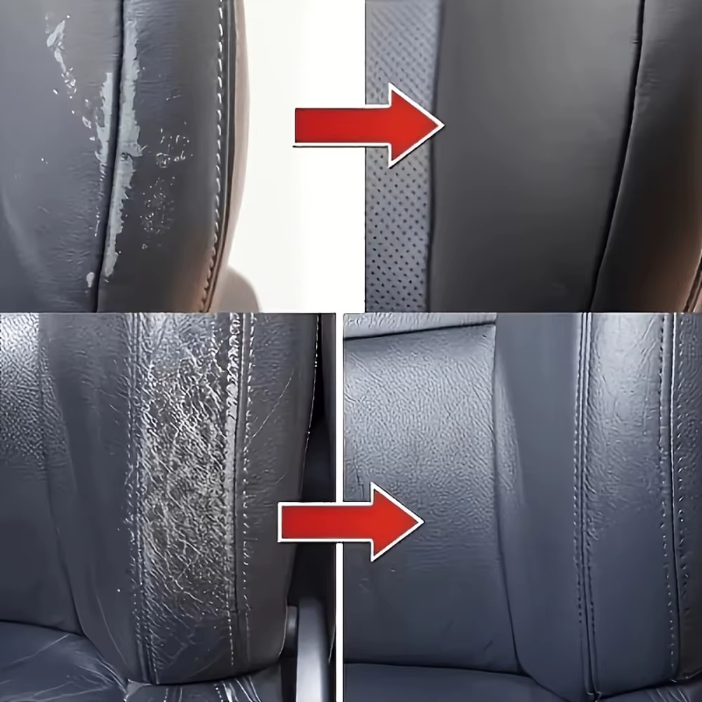 Cire de rénovation pour intérieur automobile, Agent de rénovation pour pièces en plastique, Cire d'entretien pour plastiques de voiture, Agent de polissage pour tableau de bord