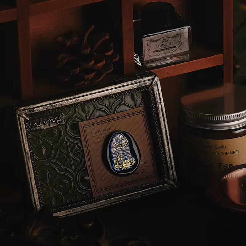 Sceau d'avertissement en relief d'insecte en métal, tête de timbre, peinture au feu vintage, bancs d'avertissement, faire-part de mariage, enveloppe de scrapbooking, décor de lettre