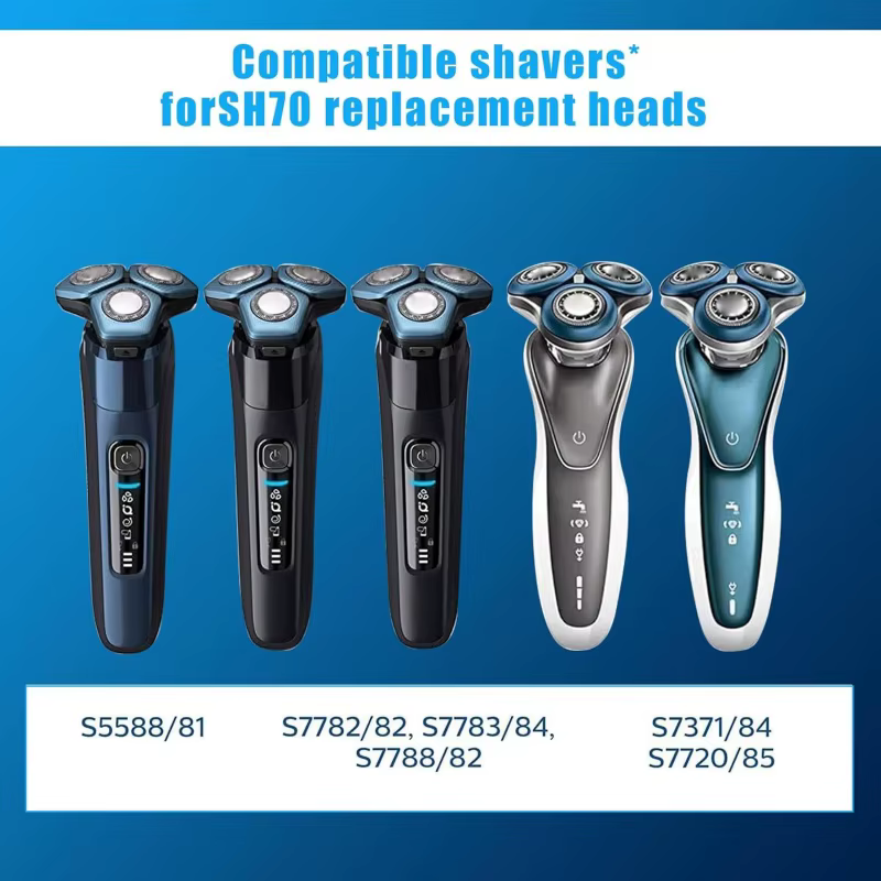 SH50 SH70 SH90 têtes de rechange pour rasoirs Philips série 5000 AquaTouch Power Touch S5210 S5370