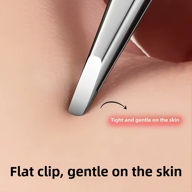 Pincettes professionnelles de haute précision pour sourcils