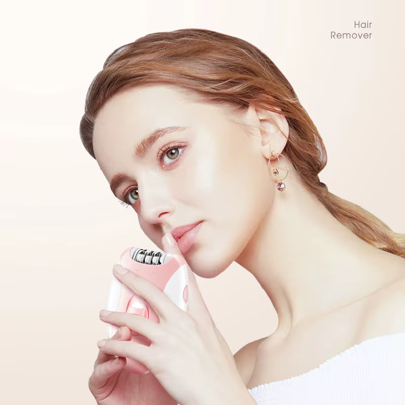 Kemei-Épilateur électrique aste pour femme