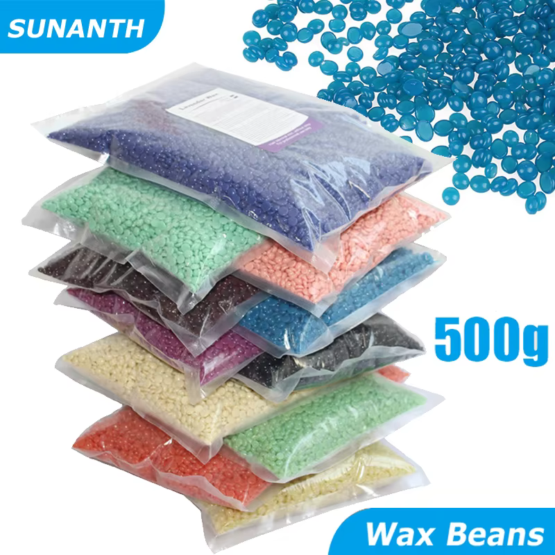 Perles de cire d'épilation 500g/200g/50g pour chauffe-cire épilation indolore