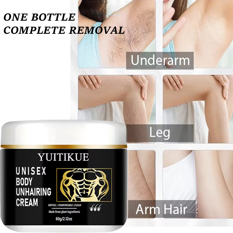 Crème dépilatoire douce aux ingrédients végétaux 60g