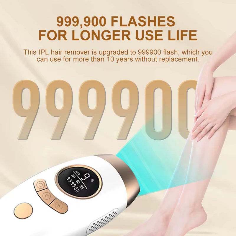 Épilation laser Vancostar 3 en 1 pour femmes et hommes 999900 Flashes rajeunissement traitement de l'acné beauté santé