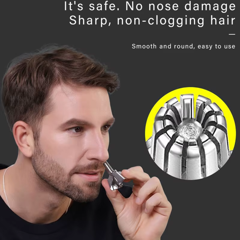 Nettoyeur de tondeuse à poils de nez pour hommes et femmes