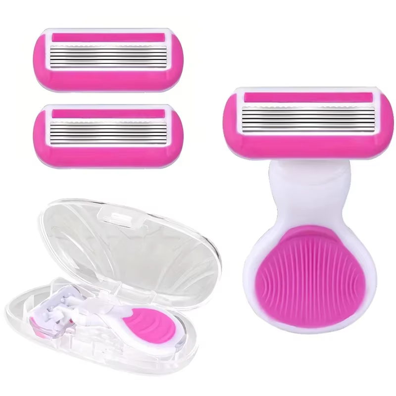 Kit de rasage de voyage pour femme