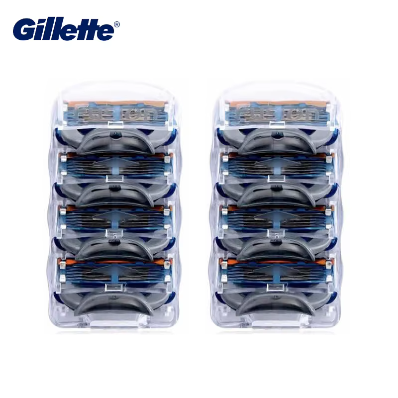 Lames de rasoir originales Gillette Fusion5 5 couches tête
