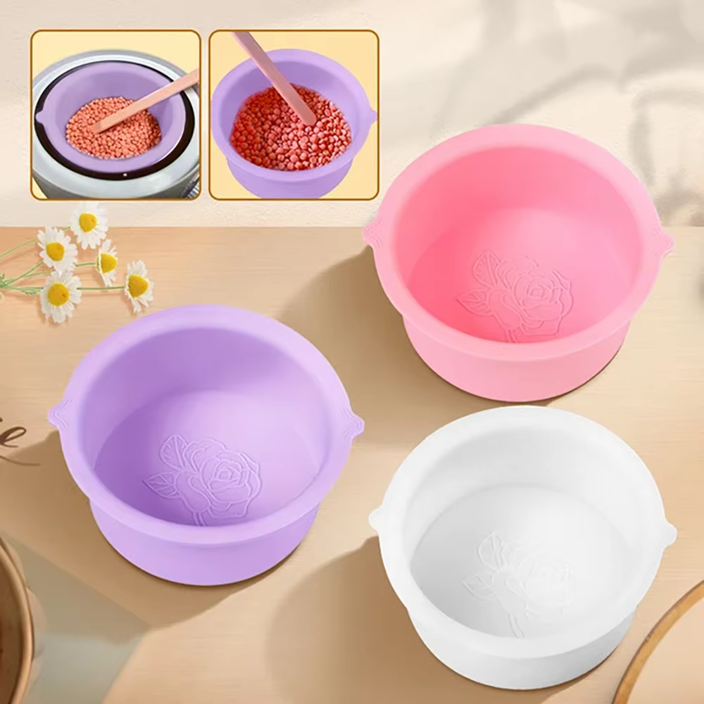 Bol en silicone pour cire