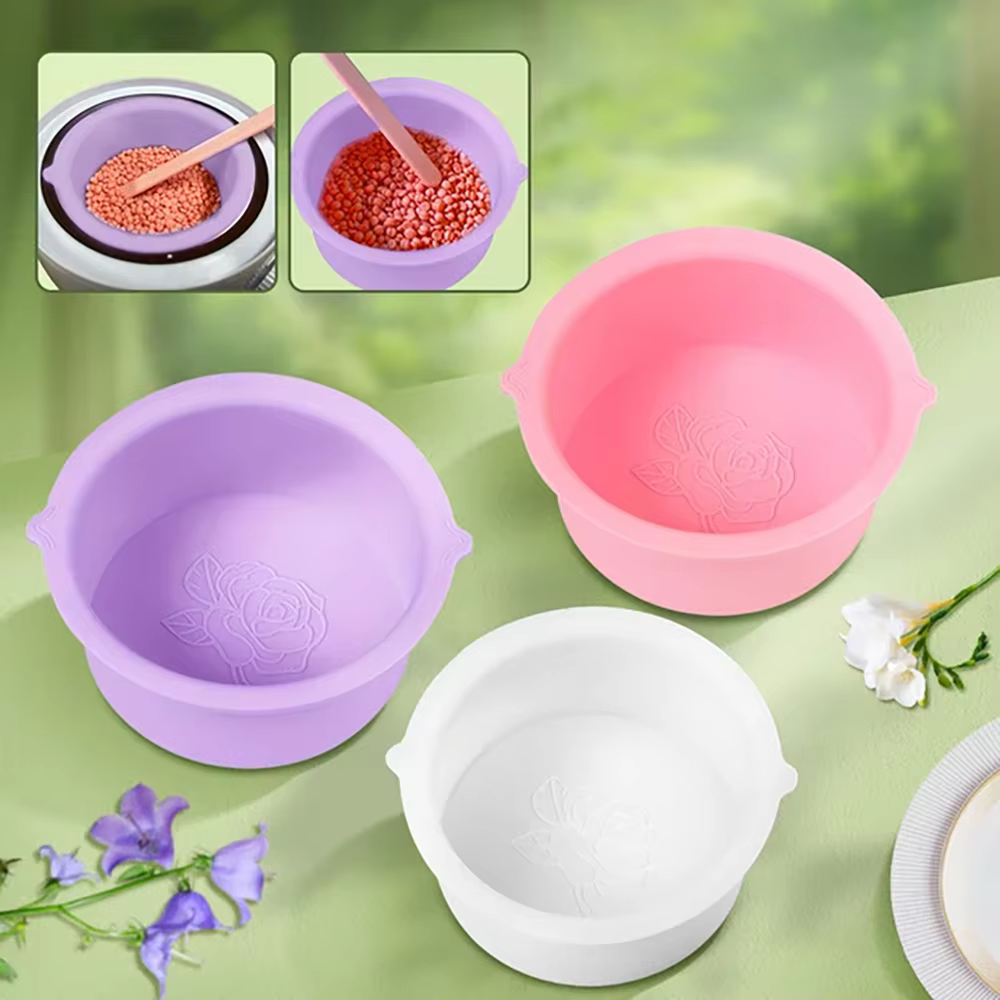 Bol en silicone pour cire